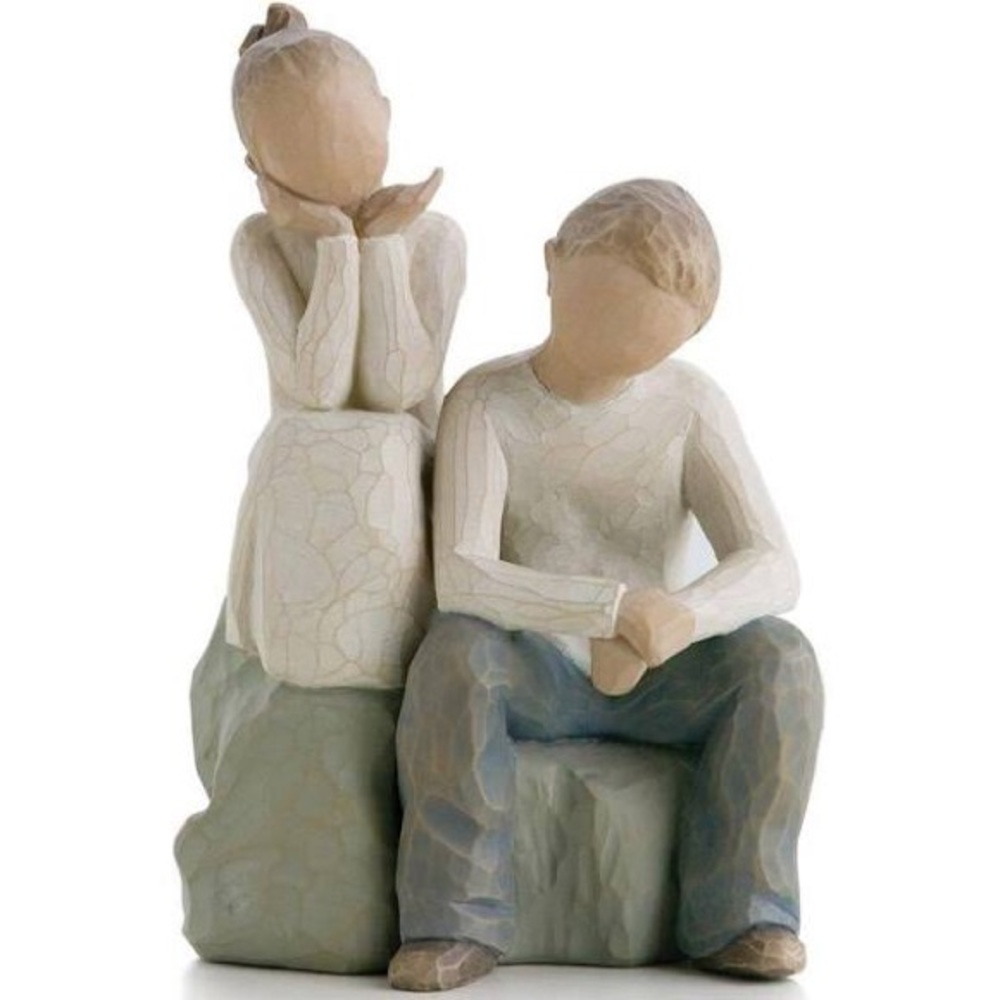 Willow tree brother and sister new in boxes